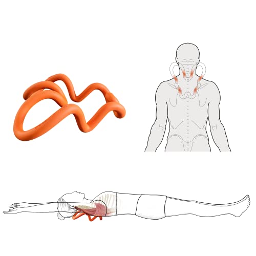 Deep Trigger Point Myofascial Release Tool –Back, Shoulder Blade & Hip Flexor Massager for Scapular Pain, Upper-Back Stiffness, Levator Scapulae Tightness, Psoas & Pelvic Muscle Relief