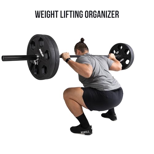 Rep Fitness Gun Rack Barbell Storage - Olympic Bar Storage, 3 Bar or 8 Bar Options