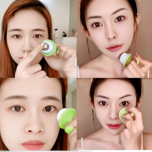 2 Pack Mini Plant Massage Roller Handheld Facial Neck Body Relax