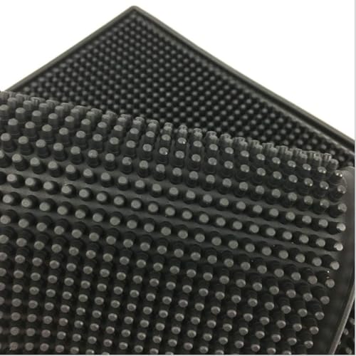 Extra Large (31.5 inch by 16 inch) Thick Rubber Service Bar Mat for Home Kitchen Counter Mat, Bartender Bar Mat, Dish Drying Mat, 1 Pack Black - size: 31.5" x 16"