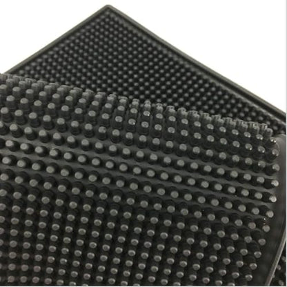 Extra Large (31.5 inch by 16 inch) Thick Rubber Service Bar Mat for Home Kitchen Counter Mat, Bartender Bar Mat, Dish Drying Mat, 1 Pack Black - size: 31.5" x 16"