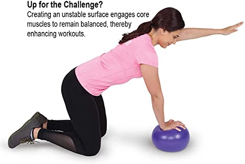 Balego® Pilates Mini Ball, Purple, 9 Inch
