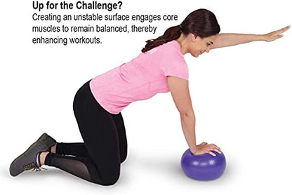 Balego® Pilates Mini Ball, Purple, 9 Inch