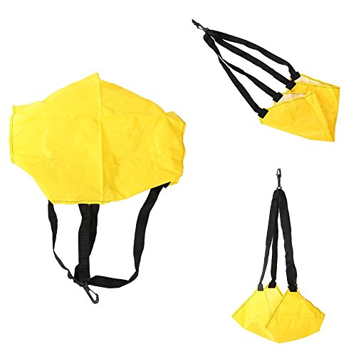 Swim Parachute, Swim Trainer Strength Training Harness Belt with Drag Parachute and Elastic Rope for Adults and Children