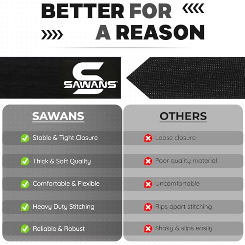 SAWANS Boxing Hand Wraps Inner Gloves for Hand Protection Long Wrist Straps Elasticated, Padded Martial Arts Combat Gloves Punching Bag Training Gel Mitts Muay Thai MMA - size: Kids/Junior