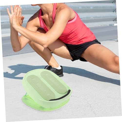 LIOOBO Incline Foot Stretch Board Adjustable Gear Calf Stretching Tool for Enhanced Ankle Mobility Foldable Plastic Legboard for Home Use Professional Training Mint Green