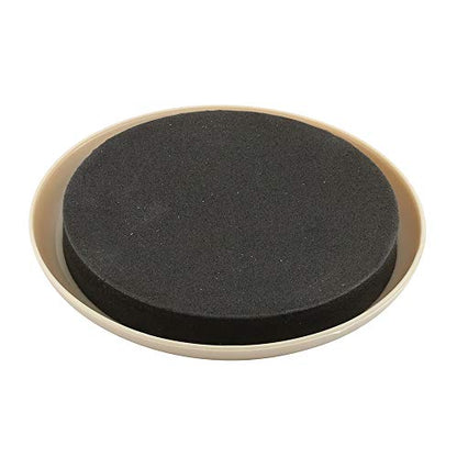 Prime-Line MP75031 3-1/2 In. Beige Plastic Reusable Round Furniture Sliders for Carpet (16 Pack)