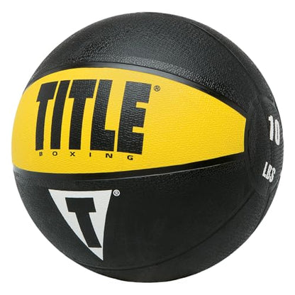 Title Boxing Rubber Medicine Ball - size: 10 lbs
