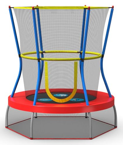 Skywalker Trampolines Mini Trampoline with Enclosure Net