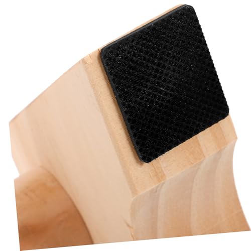 POPETPOP 2pcs Wooden Parallettes Bars - Handles for for Calisthenics and Strength Training Compact Design for Men and Women