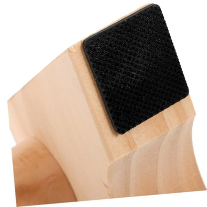 POPETPOP 2pcs Wooden Parallettes Bars - Handles for for Calisthenics and Strength Training Compact Design for Men and Women
