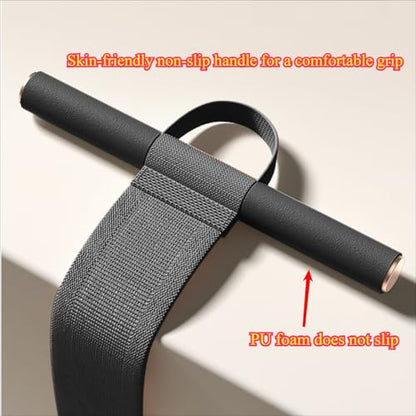 2025 New Yoga Pedal Resistance Fabric Band with Handles Anti-Broken Elastic Sit Up Pull Rope for Strength Training 120lb Full-Body Excercise Band Portable Unisex Resistance Exercise Bands