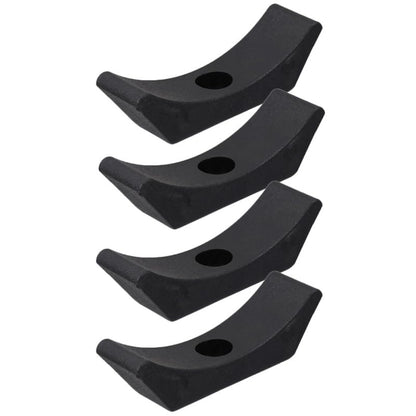 ibasenice Dumbbell Saddles 20 Pcs Plastic Cradles Replacement Dumbbell Racks Floor Protectors for Home Gym Small Weight Rack