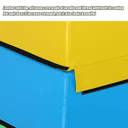 LICOME Jump Box Fitness Training Equipment Foam Enhanced Box Suitable for Stackable Soft Foam Jump Box Family Gym and Children's Exercise Jump Box