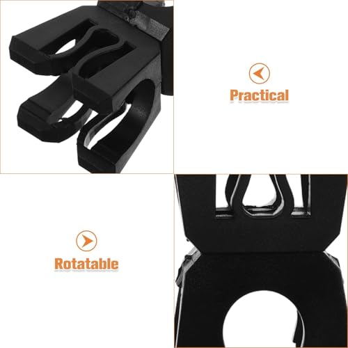 5pcs Football Training Rod Buckles Agility Pole Swivel Clips Multi-Function Marker Connectors for Soccer Speed and Drill Training Equipment