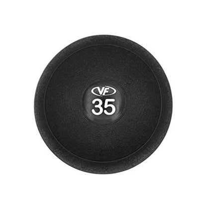 Valor Fitness Slam Ball - Durable Weighted Ball for Crossfit, Strength Training, HIIT, and Cardio Workouts, Non-Bounce Design, Multiple Weights Available - style: 35 lb