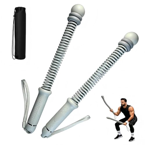 Weighted Ropeless Battle Ropes, Premium Exercise Equipment for Strength, HIIT Training. Upgraded Cordless Ropes Design with Adjustable Weight. for Men and Women. for Home and Travel Workouts.