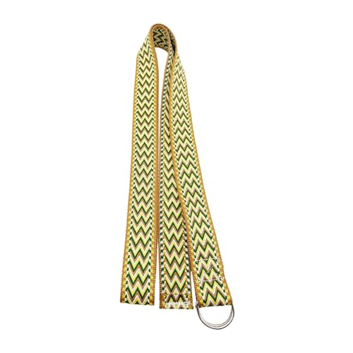Colaxi Yoga Strap with Buckle 72.05inch Auxiliary Equipment Yoga Belt assisted Stretching Strap for Training Ballet Dance Working - color: coffee
