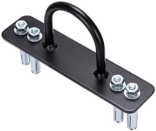 Stainless Steel Battle Rope Anchor Kit Heavy Duty Multipurpose Floor Wall Mount Suspension Point for Fitness Training Cross fit Gym Exercise
