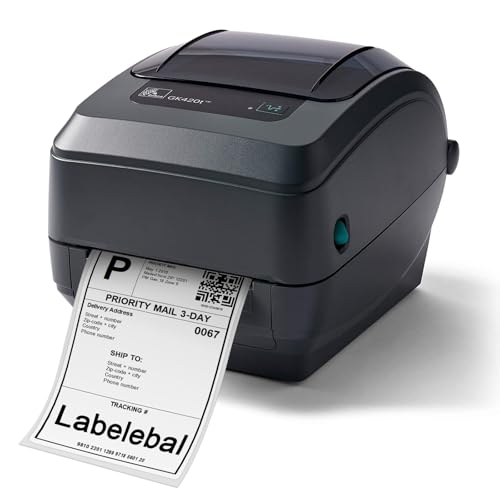 4000 Labels/8 Stacks 4" x 6" Fanfold Direct Thermal Shipping Address Labels Compatible with Zebra 2844 & Rollo Printer - color: Zb-4"x6"-8stacks(4000 Labels)