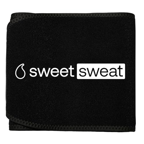 Sports Research Sweet Sweat Waist Trimmer 'Eco Series' - Made w/Yulex Technology · Eco Friendly · Neoprene Free - color: Eco Black, size: Medium