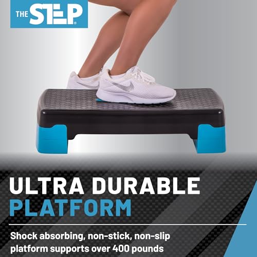 The Step Aerobic Platforms for Home Workout Steppers for Exercise - style: Small