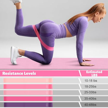 Set of 18 Pilates Ring Essential Kit for Women Pilates Ring and Ball Ankle Resistance Band Yoga Strap Socks Mat Arm Stretcher Latex Tube Gym Back Bag Exercise Equipment for Workout