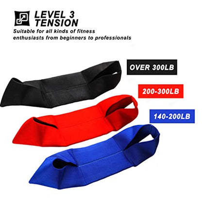 Bench Press Power Resistance Band, Bench Power Weight Lifting Training Fitness Increase Strength Push Up Gym Workout - color: Black(Tension:Over 300lb)