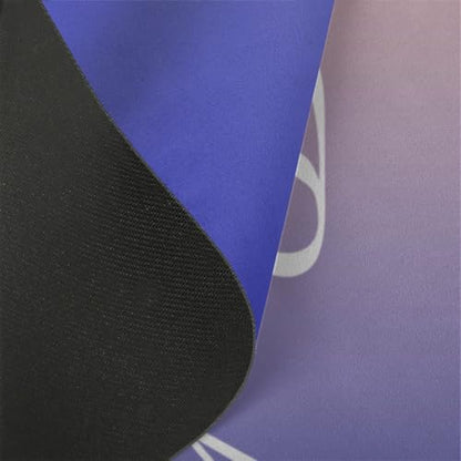 Custom Name Yoga Mat,Personalized Travel Yoga Exercise Mat,Non Slip,Perfect for Kids & Adults,Gradient Color D Series - color: Style 16