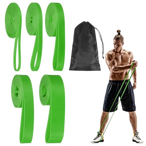 Resistance Bands for Working Out, Pull Up Bands, Pull Up Assistance Straps with Carry Bag for Home/Gym - color: Green