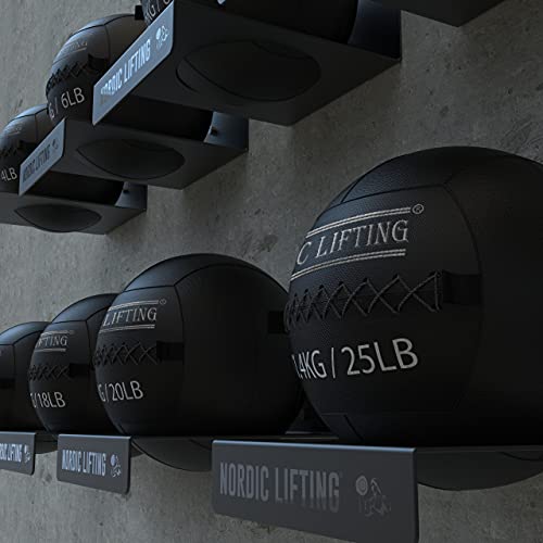 Nordic Lifting Wall Ball for Crossfit & Fitness - Medicine Ball for Gym and Strength Training