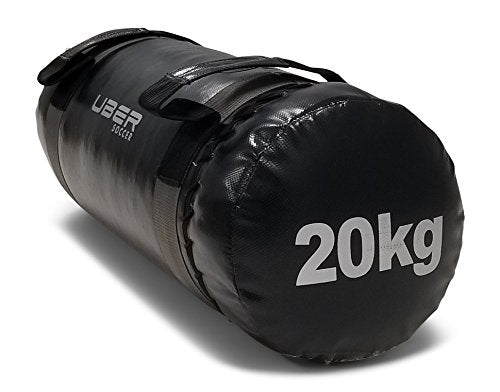 Rugged Soccer Strength Training Bag - 20kg - Black