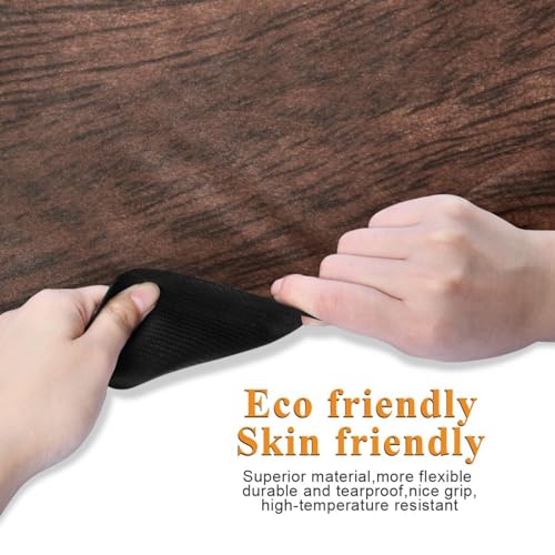 YETTASBIN Brown Solid Wood Yoga Mat for Women Men, Non Slip Exercise Mat Portable Travel Workout Mat with Storage Bag for Home Yoga, Pilates, Fitness 71x 26 Inch