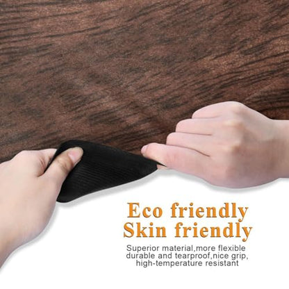 YETTASBIN Brown Solid Wood Yoga Mat for Women Men, Non Slip Exercise Mat Portable Travel Workout Mat with Storage Bag for Home Yoga, Pilates, Fitness 71x 26 Inch
