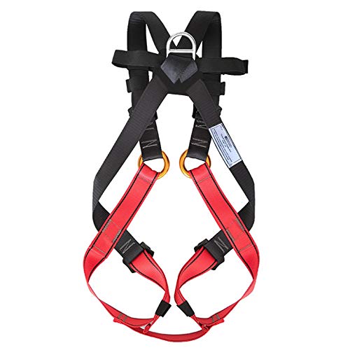 NewDoar Climbing Harness CE Certification Rock Climbing Rappelling Equipment Body Guard Protect Rappelling Rescuing Equip - color: Child Full Body