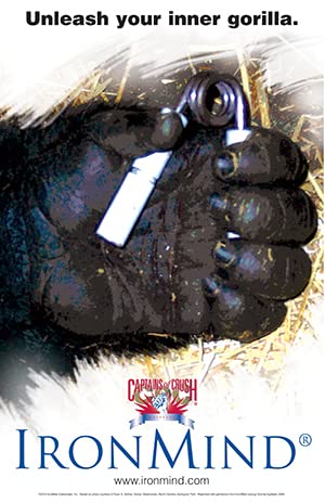 IronMind Captains of Crush Gripper - size: 6. No. 1.5 (167.5 lb)