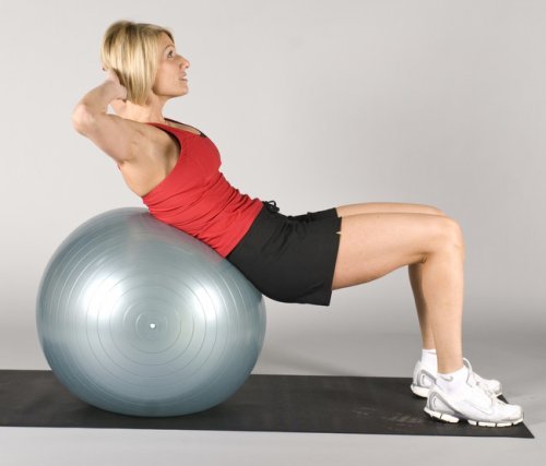 JFIT Stability Ball - color: Pearl Green - 55cm, size: 55 cm