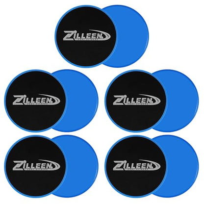 ZILLEEN Exercise Core Sliders for Working Out Workout Pilates Sliders Disc