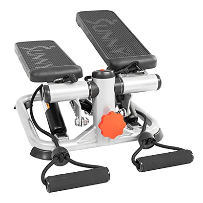 Sunny Health & Fitness Mini Stepper w/LCD Monitor & Adjustable Step Height - color: Grey