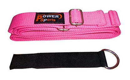 Pink TAO Leg Pulley Leg Stretcher Doorway Mounted Kickboxing Martial Arts Ballet Dance Gymnastics, Stunt Training Home use for The Ultimate Stretch