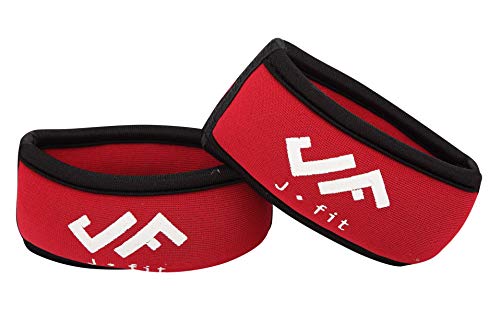 JFIT Wrist Weight Pair – Set of 2, Wrist Straps for Fitness, Walking, Workout – Multiple Size and Weight Options – Comfortable, Breathable, Moisture Absorbent Weight Straps for Men and Women - size: 1 lb, style: 1 LB Pair - NON-ADJUSTABLE, Small