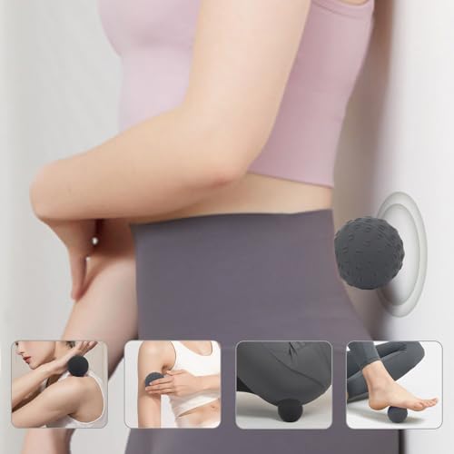 Silicone Massage Lacrosse Ball Set, Smooth, Textured & Spiky - style: Spiky Ball Set
