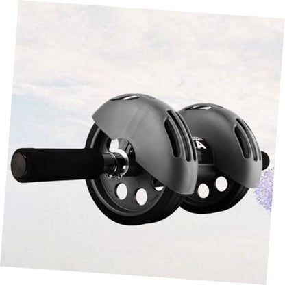 Abaodam Automatic Rebound Wheel Abdominal Roller with Kneeling Pad Wear-resistant Ab Wheel Trainer for Core Strength Muscle Building and Home Gym Fitness
