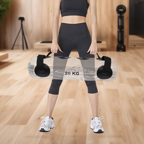 Water Weights Aqua Bag - Dual-Purpose Water Punching Bag, Sandbag Alternative for Strength Training, Portable Stability Fitness Equipment for Gyms, Homes, Sports Halls (44lbs)