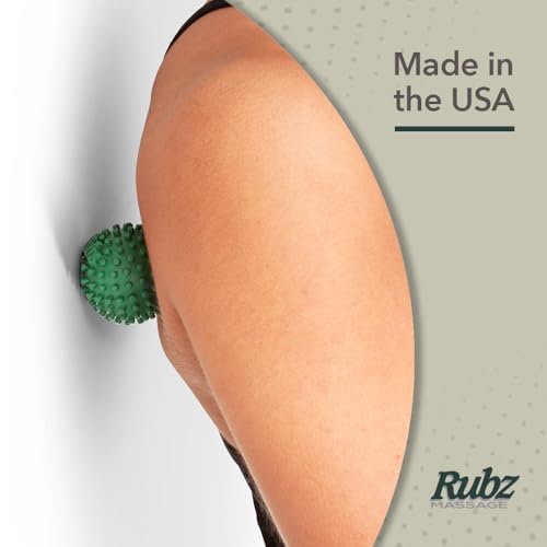 Due North Foot Rubz Hand & Back Massage Ball - Relieve Pain from Plantar Fasciitis, Tight Muscles & Sore Feet - Massage Tool