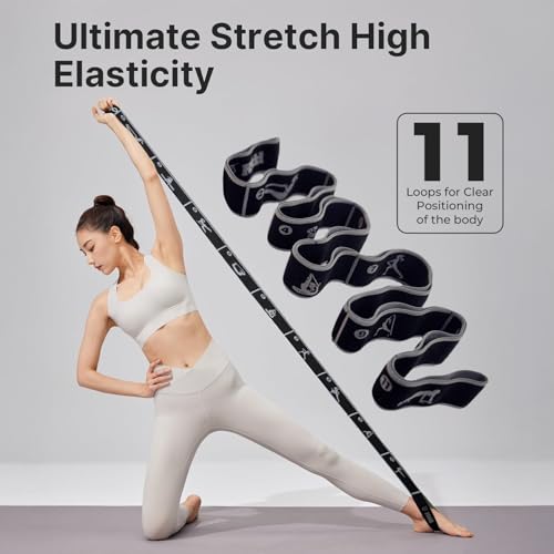 Home Suspension Training Kit & Workout Gloves – Fabric Resistance Band, Kinesiology Tape, Weightlifting Gloves, Jump Rope – Portable Workout Equipment for Strength Training & Fitness - size: Large