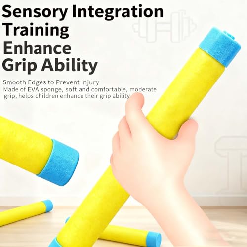 Reflex Game Falling Sticks,Reflex Stick Game,Reflex Challenge Game, Catching Sticks Game, Drop Stick Game,Speed Stick Game, Reaction Time Training, Hand Eye Coordination Training - color: Yellow