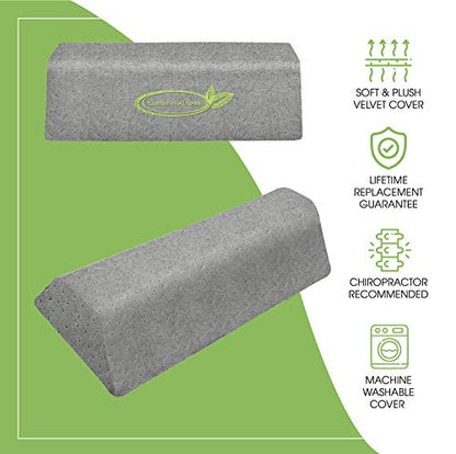 Lumbar Traction Fulcrum - Firm - Gentle Posture Corrector - Lower Back Stretcher Device, Spine Stretcher, Back Traction