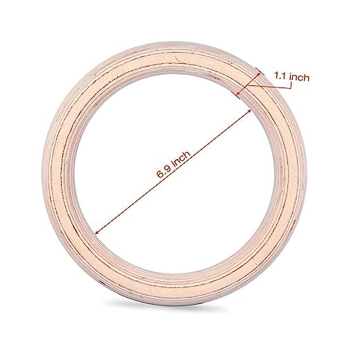 BESPORTBLE Exercise Rings Workout Rings Fitness Ring Gymnastic Rings