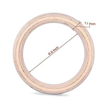 BESPORTBLE Exercise Rings Workout Rings Fitness Ring Gymnastic Rings